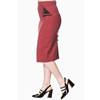 Dancing Days - Purple Haze Rok - Bordeaux rood/Wit Product image
